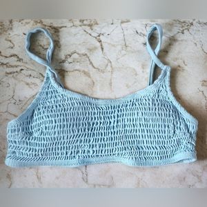 Blue Bikini top